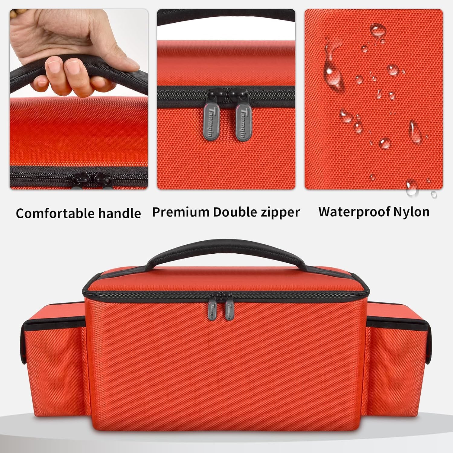 Air Compressor Bag Compatible with Milwaukee M18 Inflator 2848-20, Air Pump Carrying Box for Milwaukee Tools,Storage Holder for 18V 3.0/4.0/5.0/6.0/6.5/7.0/8.0/9.0Ah Battery (Case Only)-Red Air Compressor Bag Compatible with Milwaukee M18 Inflator 2848-20, Air Pump Carrying Box for Milwaukee Tools,Storage Holder for 18V 3.0/4.0/5.0/6.0/6.5/7.0/8.0/9.0Ah Battery (Case Only)-Red