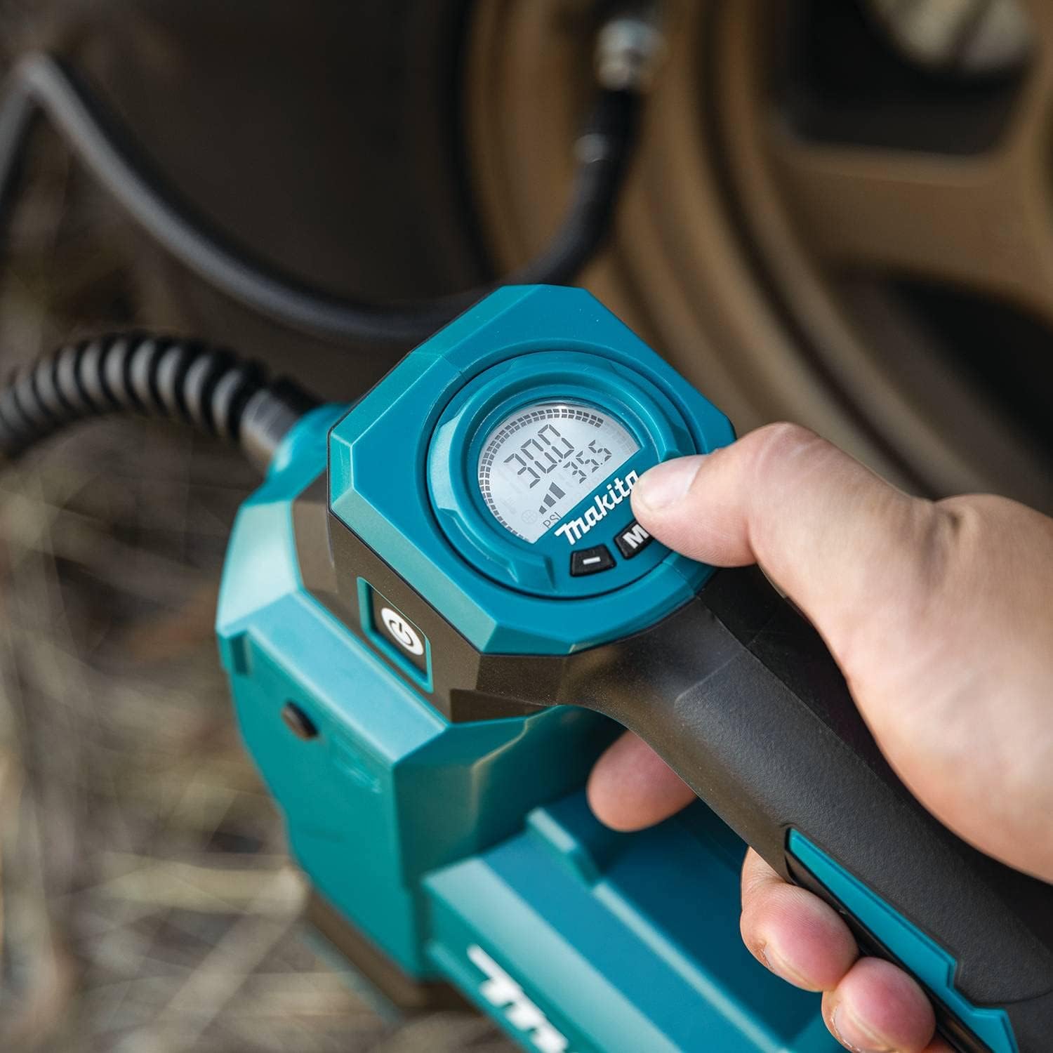 Makita DMP181ZX 18V LXT® Lithium-Ion Cordless High-Pressure Inflator, Tool Only, Teal