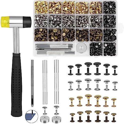 Crafting⁢ Adventures: Our Review of TLKKUE's ⁢Leather rivet Kit