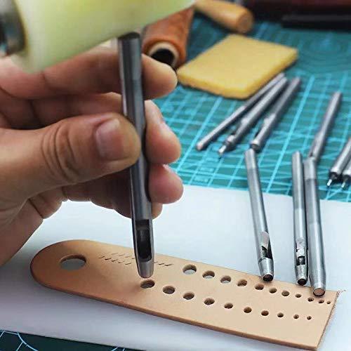 Unlocking Creativity: Our Fun Adventure with 10Pcs Leather Punch Set