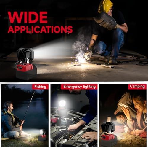 Lighting Up our‍ Lives: The Milwaukee M18 LED Work Light ‌Review