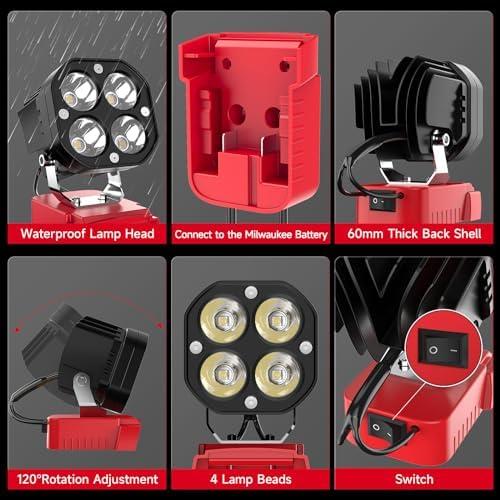 Lighting Up Our Lives: ‌the Milwaukee M18 LED Work Light Review