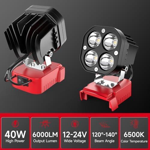 Lighting Up Our Lives:​ The Milwaukee M18 LED Work Light Review