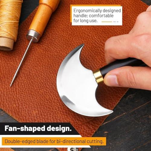 Crafting Made Easy: Our Thoughts on the CBHGFEA Leather Knife