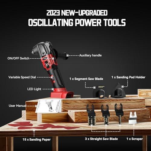 Unleashing Creativity: Our Go-To Cordless Oscillating Tool!
