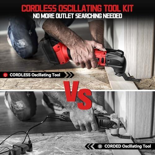 Unleashing Creativity: Our Go-To Cordless Oscillating Tool!