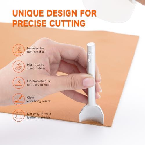 Transform Our Leather projects ‍with 7PCS Arc-Shaped Tools!
