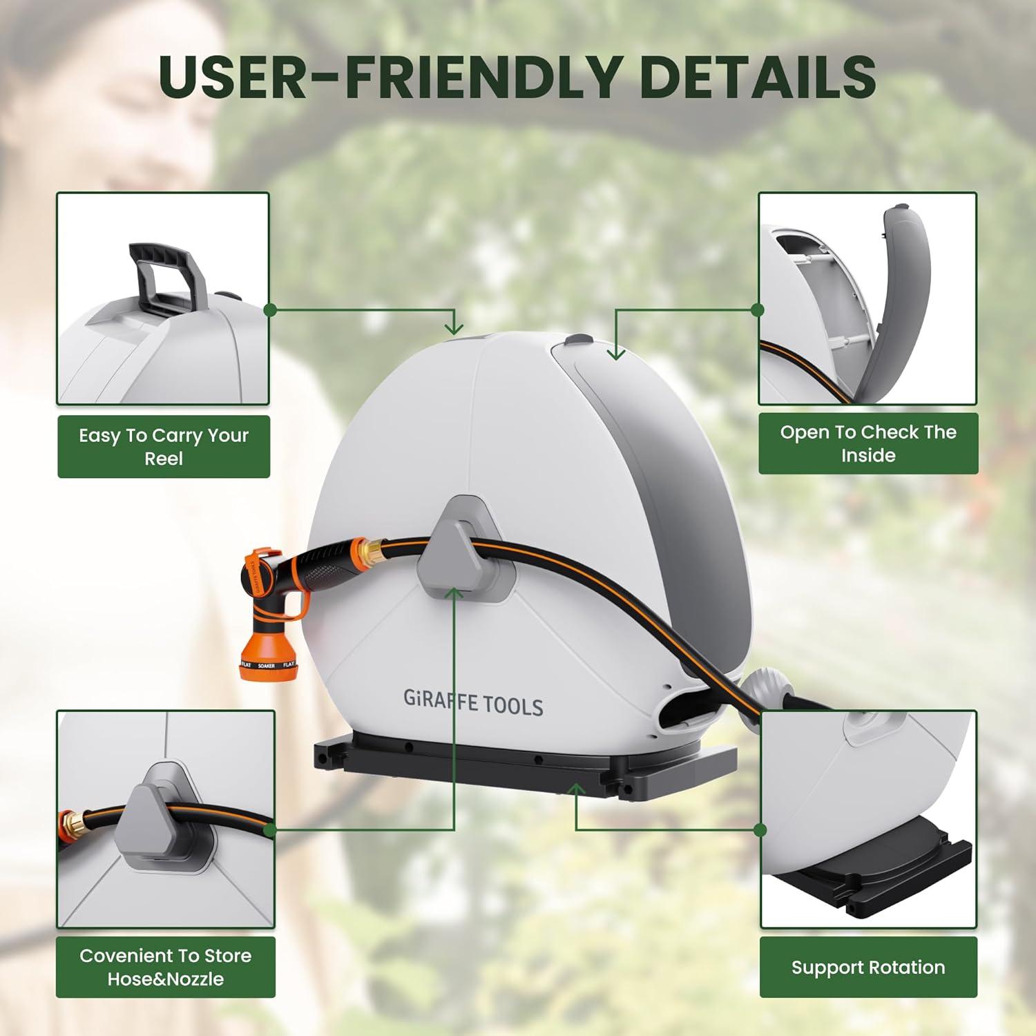 Our Honest Take on the Giraffe Tools Retractable Hose Reel