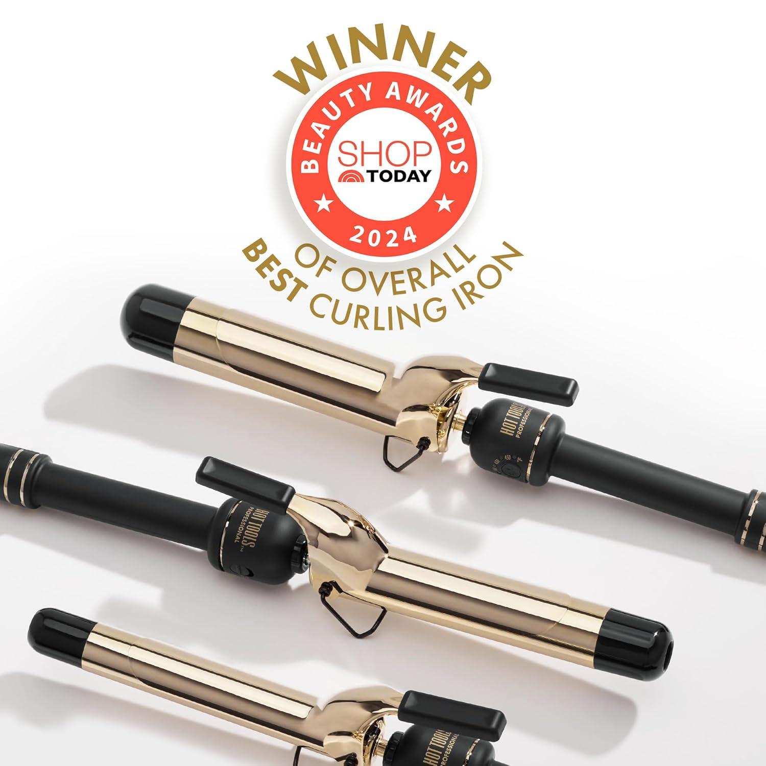 Why We Love the HOT TOOLS 24K Gold Extended Curling Iron
