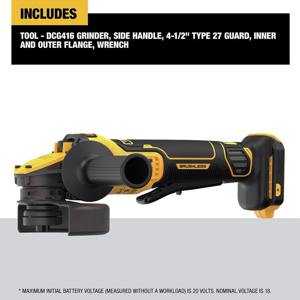Our‌ Take on the DEWALT ⁢FLEXVOLT 20V MAX Angle Grinder