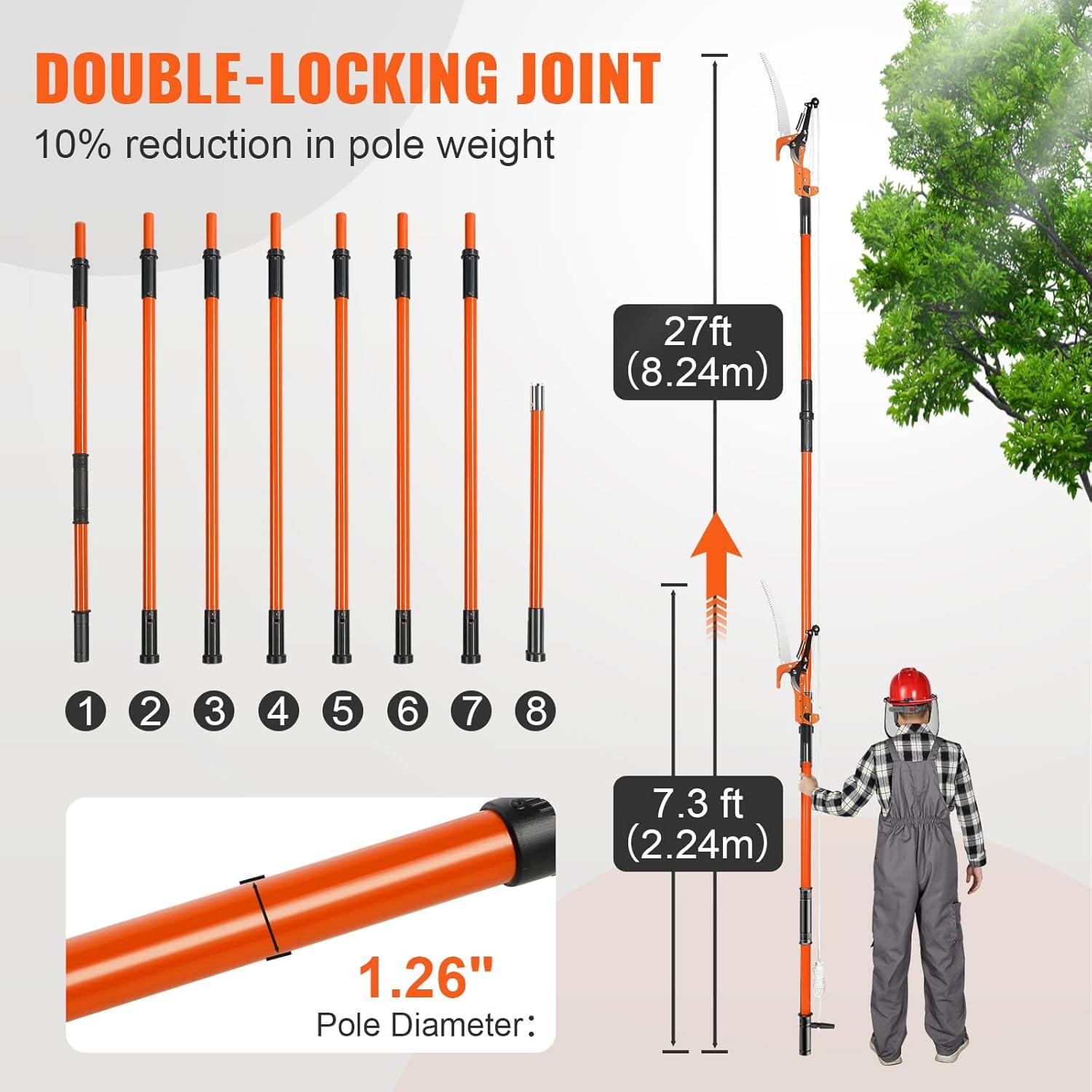 Our Honest Review of the VEVOR Extendable Manual Pole Saw