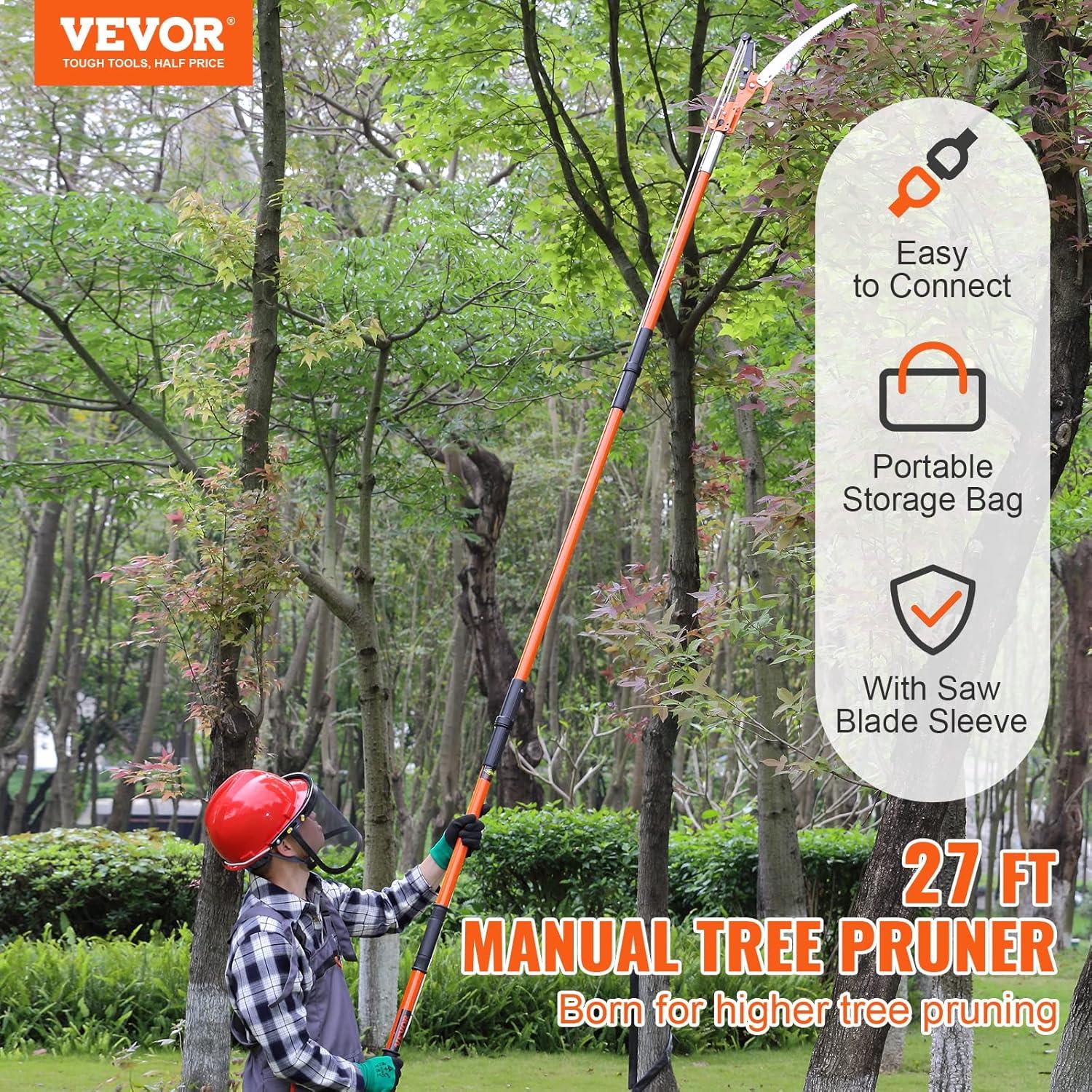 Our Honest Review of the VEVOR Extendable Manual pole Saw