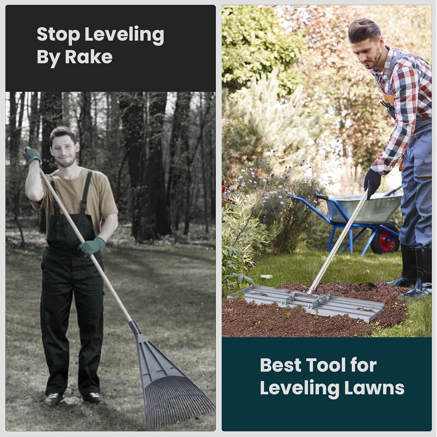 How We Loved Using the Professional lawn Leveling Rake 30x10