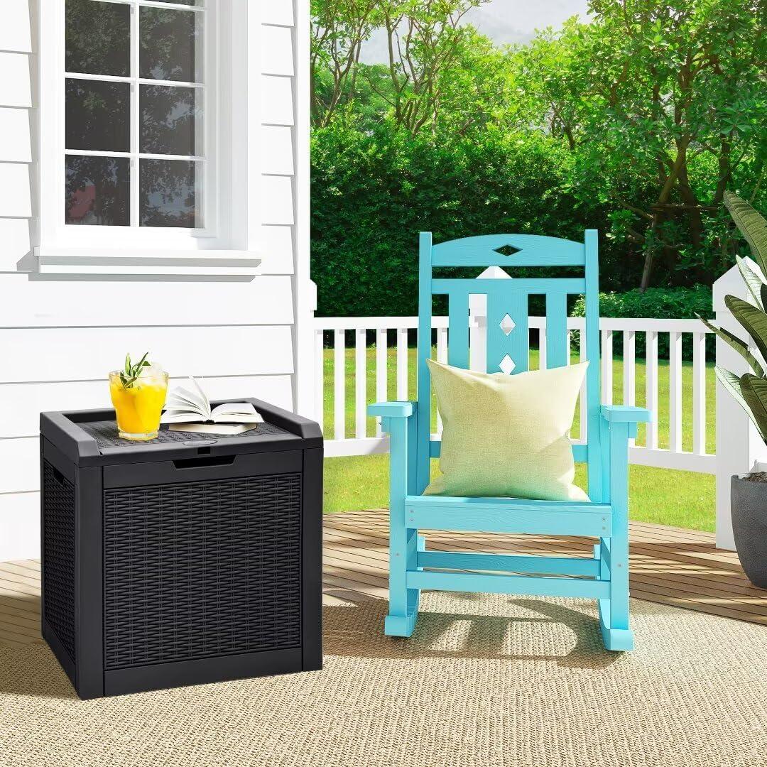 Why We Love the YITAHOME 32 Gallon Rattan Deck Box