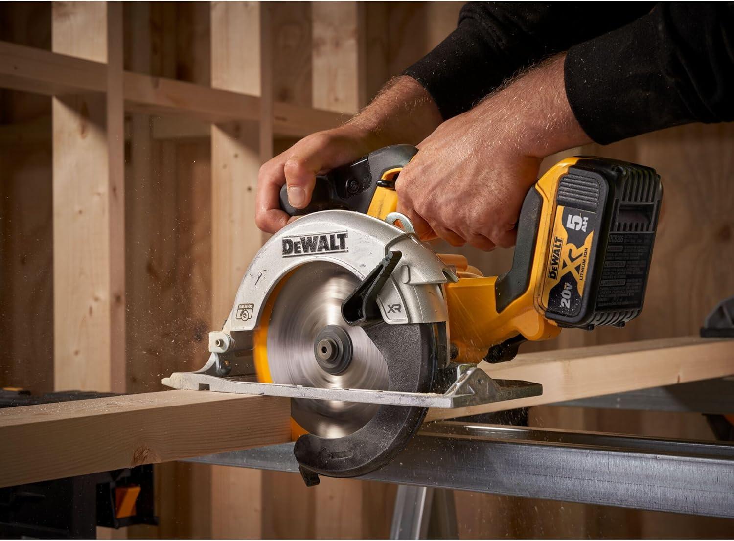 Our DEWALT 20V MAX Circular Saw Review: Power and precision