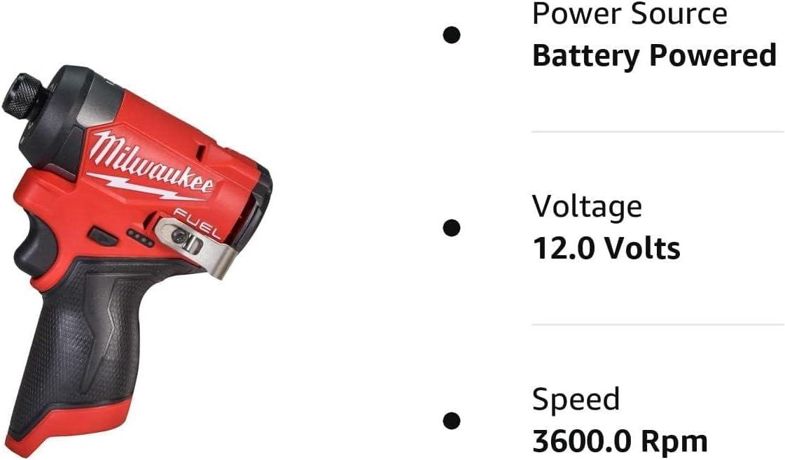 Why We Love the Milwaukee 3453-20: ‍Compact, Powerful Impact Driver