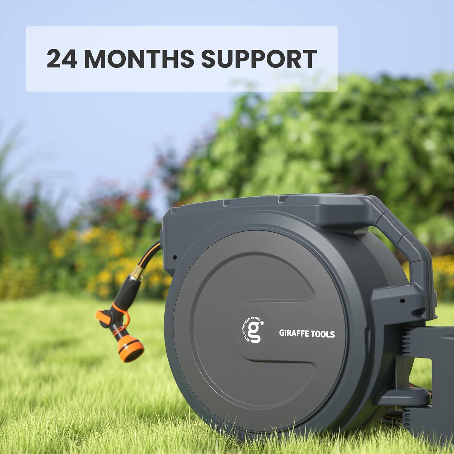 Our ‍Hands-On Review:⁤ Giraffe Tools AW30 Retractable‌ Garden Hose Reel