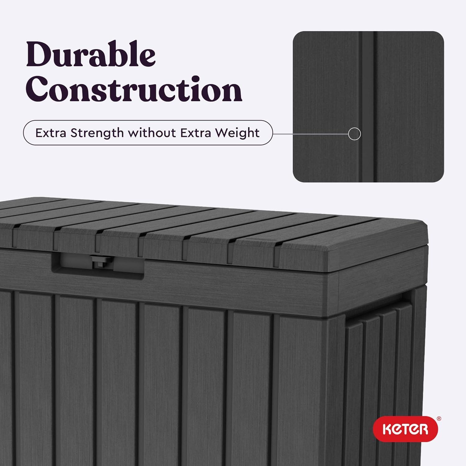 Our ​Review: Keter Kentwood 50 Gallon Deck Box for Patio⁢ Storage