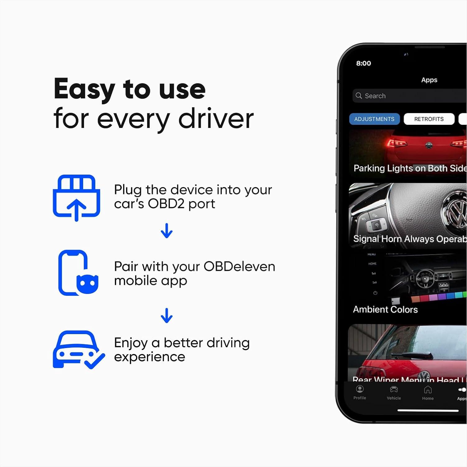 How We Use OBDeleven for Easy, Smart​ Car Diagnostics and Customization