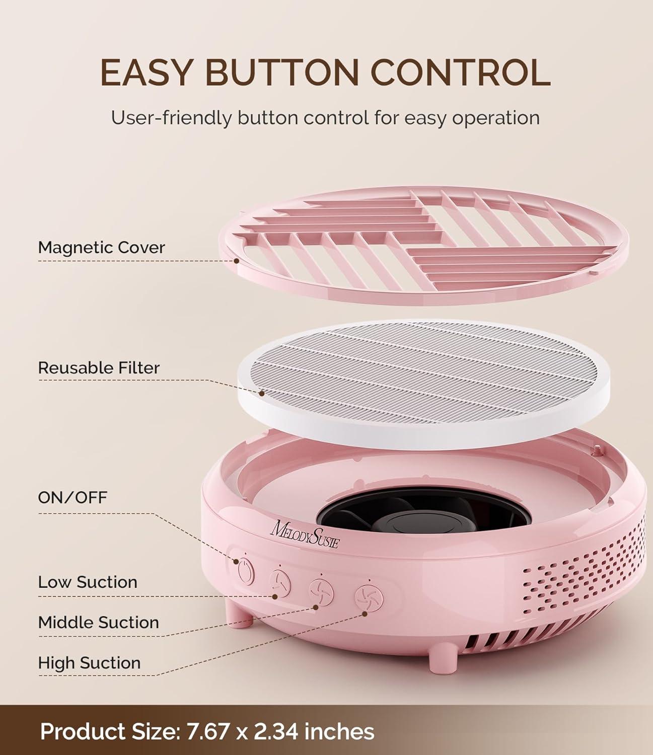How We Loved Using⁢ the melodysusie Nail dust Collector together