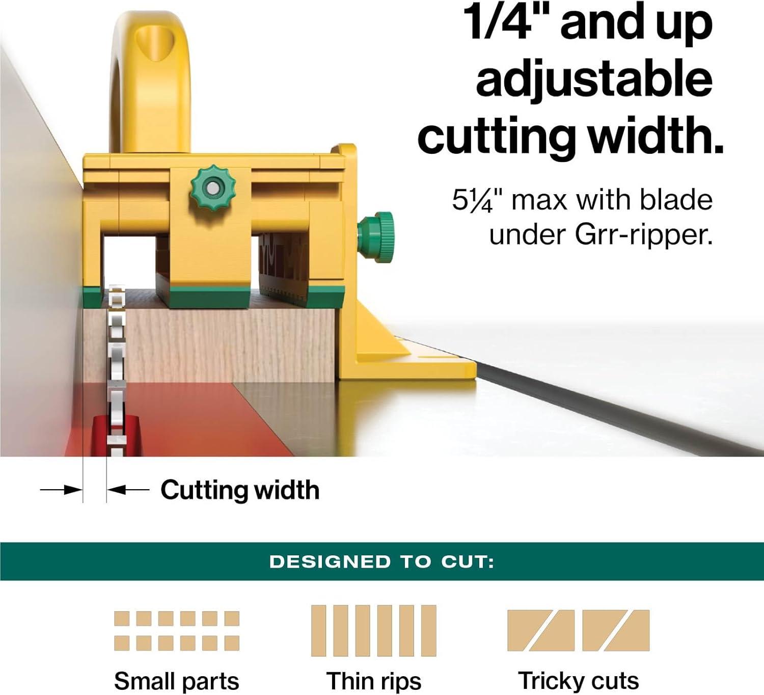 how We Use⁢ the MICROJIG GRR-RIPPER for Safer, Precise ⁢Cuts