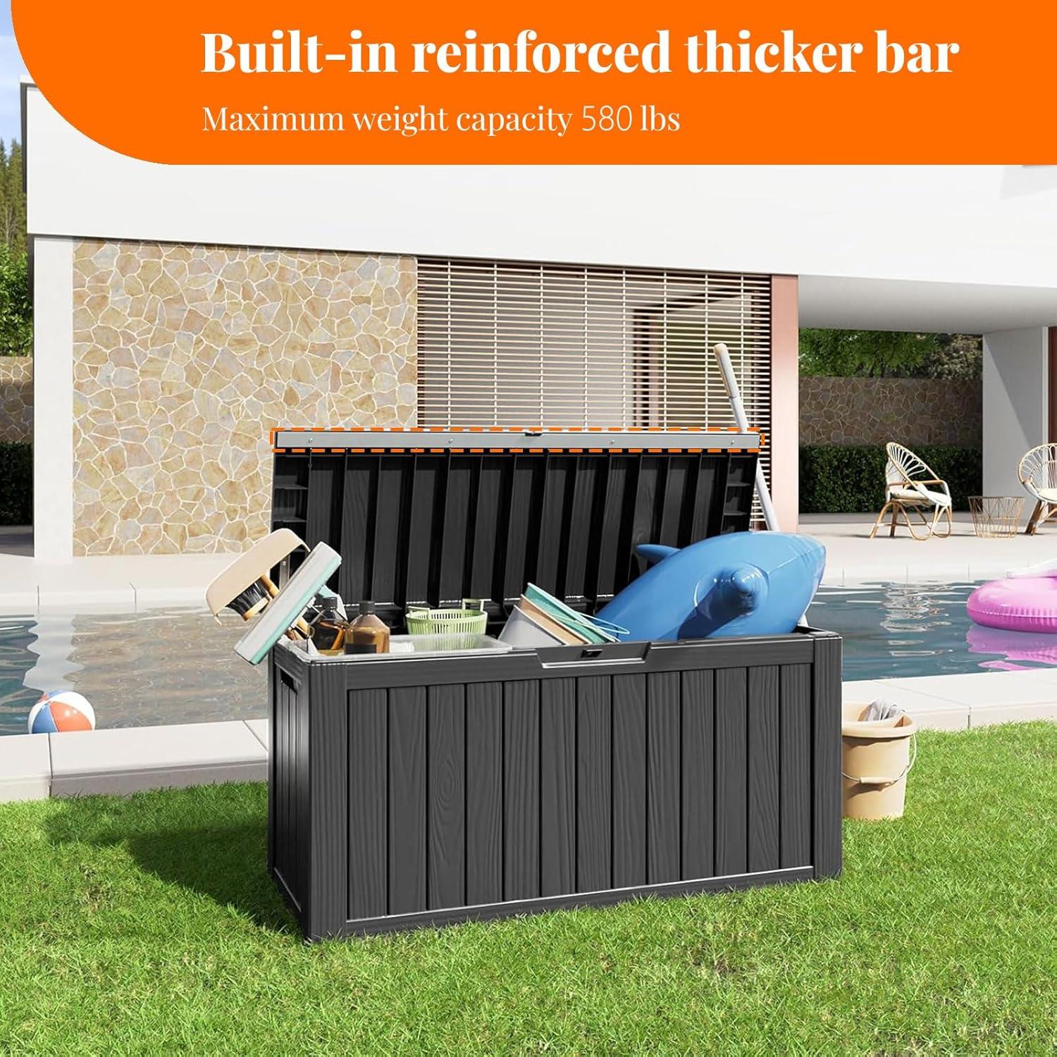 Why We Love the 80-Gallon resin ‍Deck ​Box for Outdoor Storage