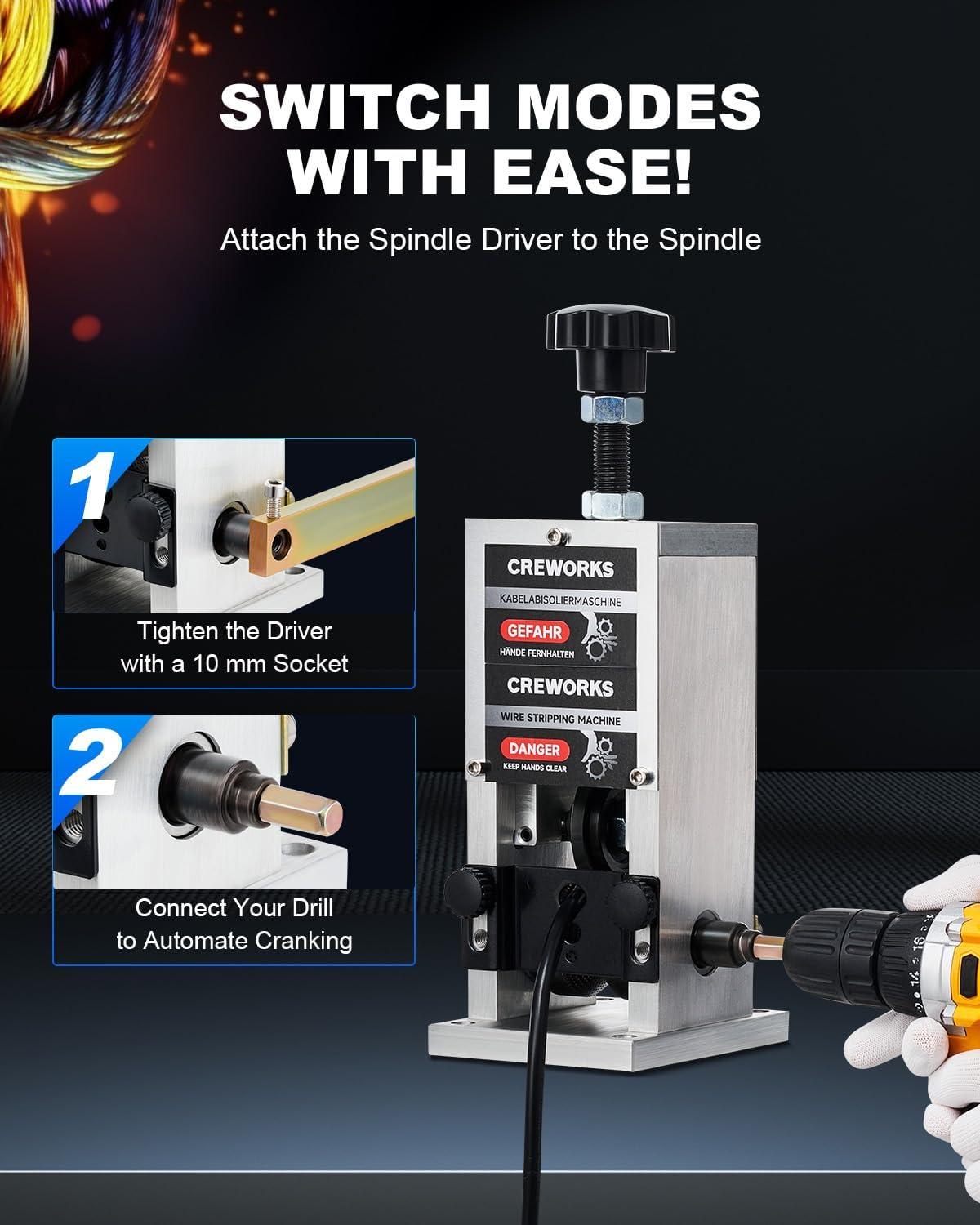 How We⁣ Easily Strip Wires⁢ with the CREWORKS Manual Wire ⁣Stripper