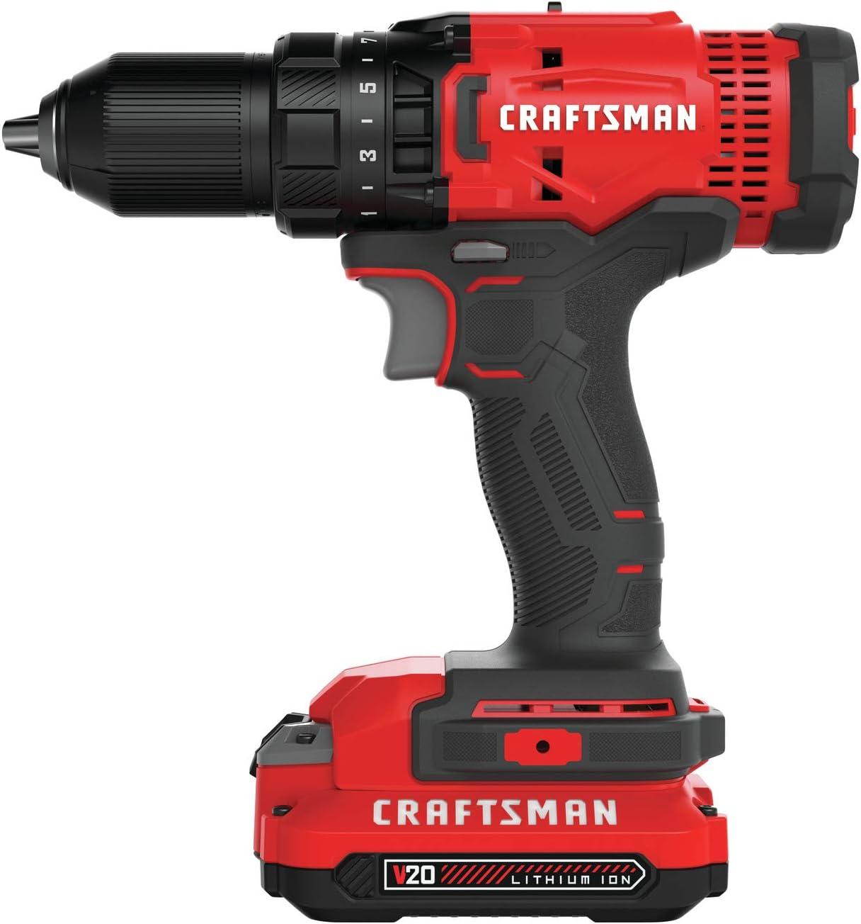 Our Review of the CRAFTSMAN V20 Cordless Drill/Driver Kit