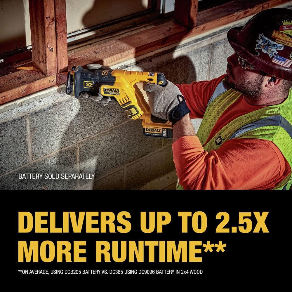 Why We Recommend the DEWALT 20V MAX XR Compact​ Reciprocating saw