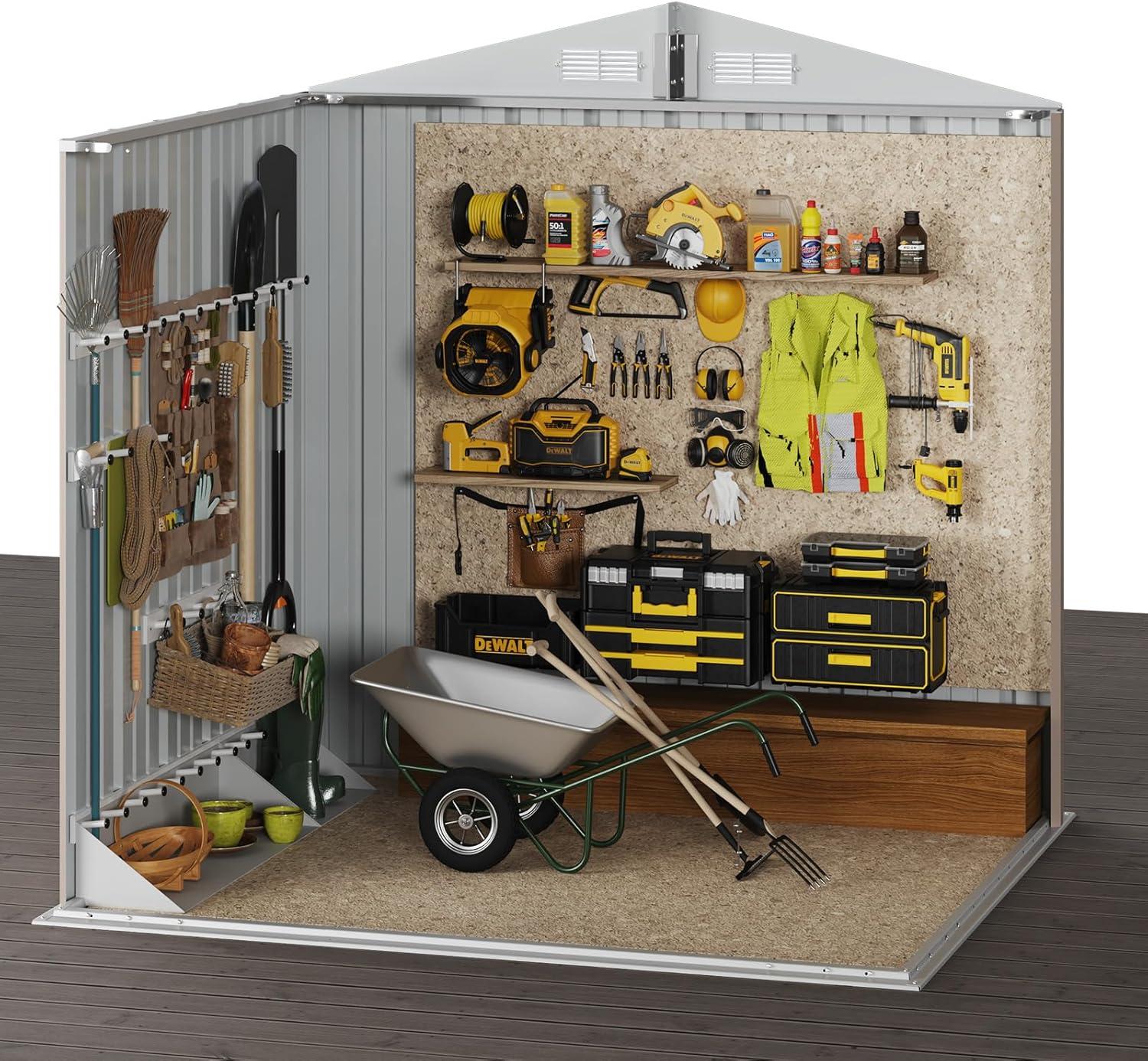 Our Review of the Aoxun 6x4 FT Shed:⁣ Sturdy, ⁢Spacious, and Secure