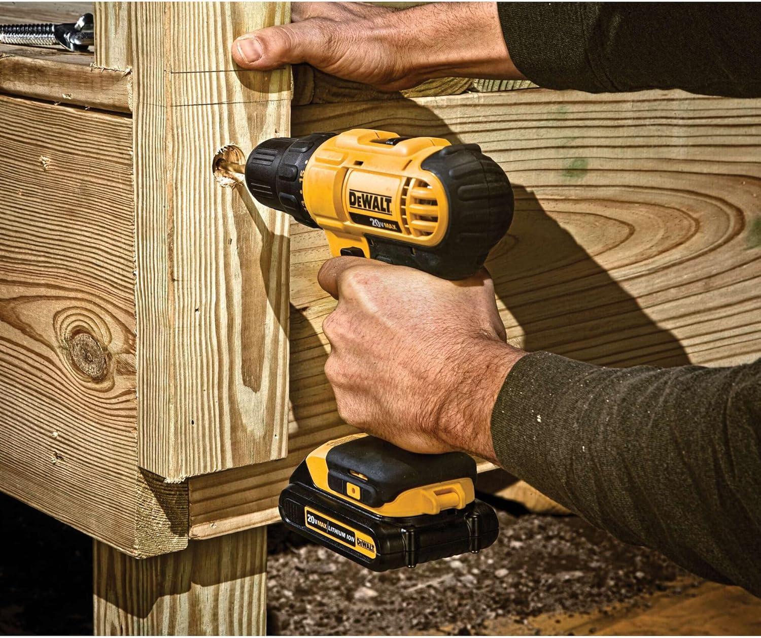 Why We Love​ the DEWALT 20V Max Cordless Drill/Driver Kit
