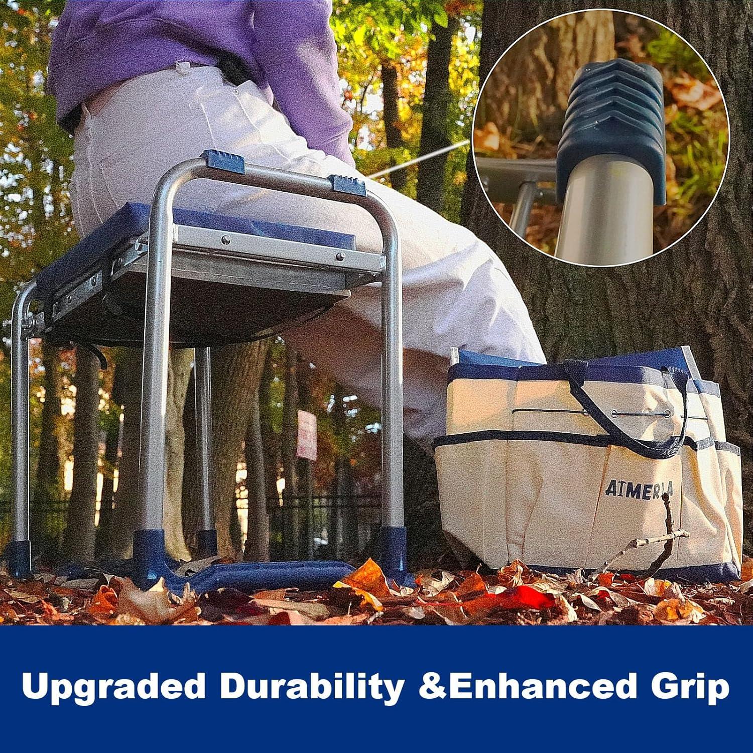 Why We Love the K5 Foldable garden Kneeler Seat &‍ Tool Bag