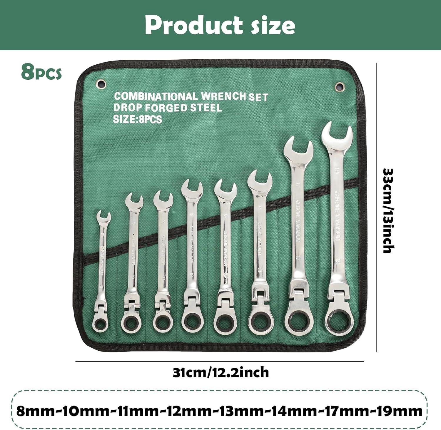 Our Review of the Flex-Head ratcheting Wrench Set: Durable & Versatile