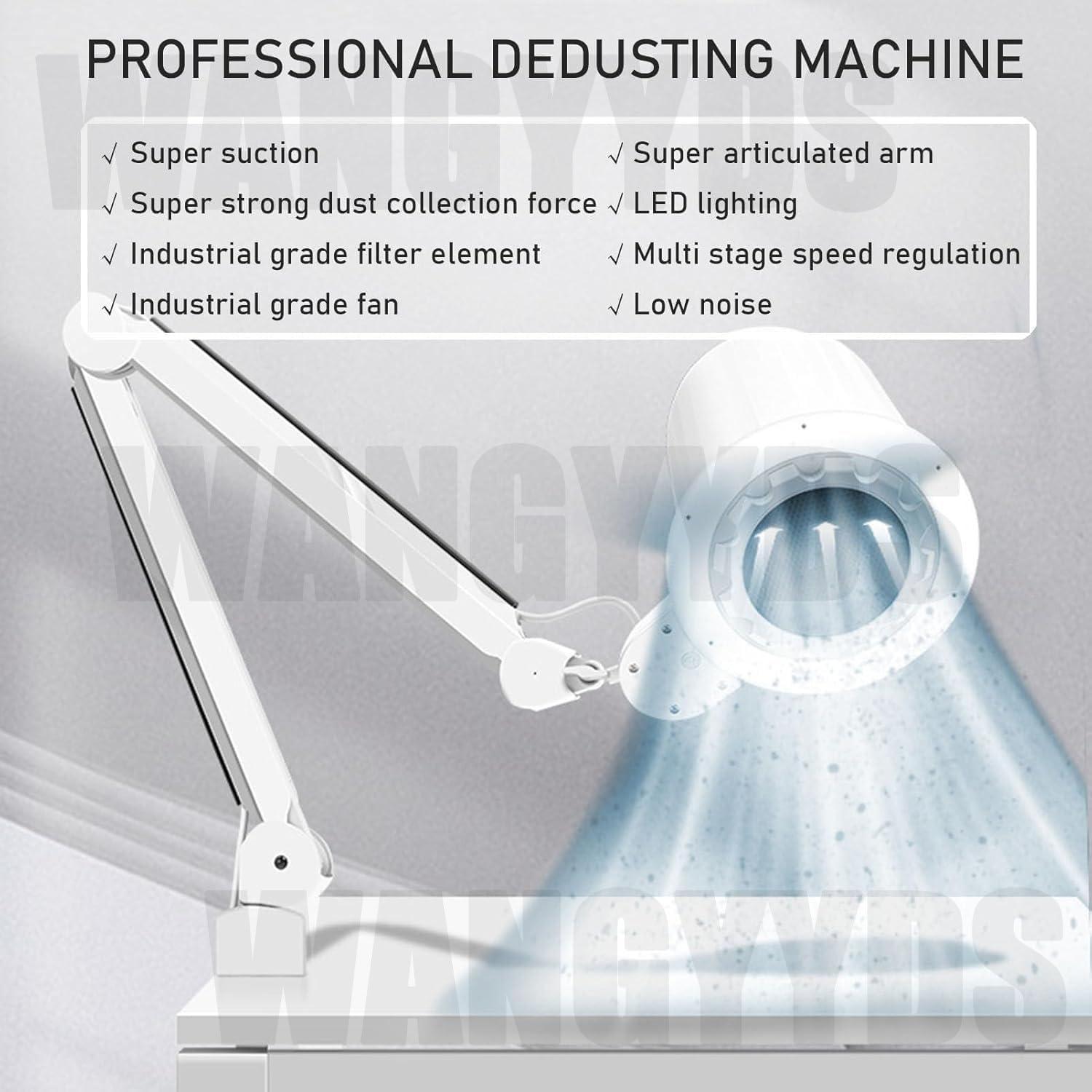 Our Review of the ​Powerful 80W Nails Dust⁤ collector with LED Light