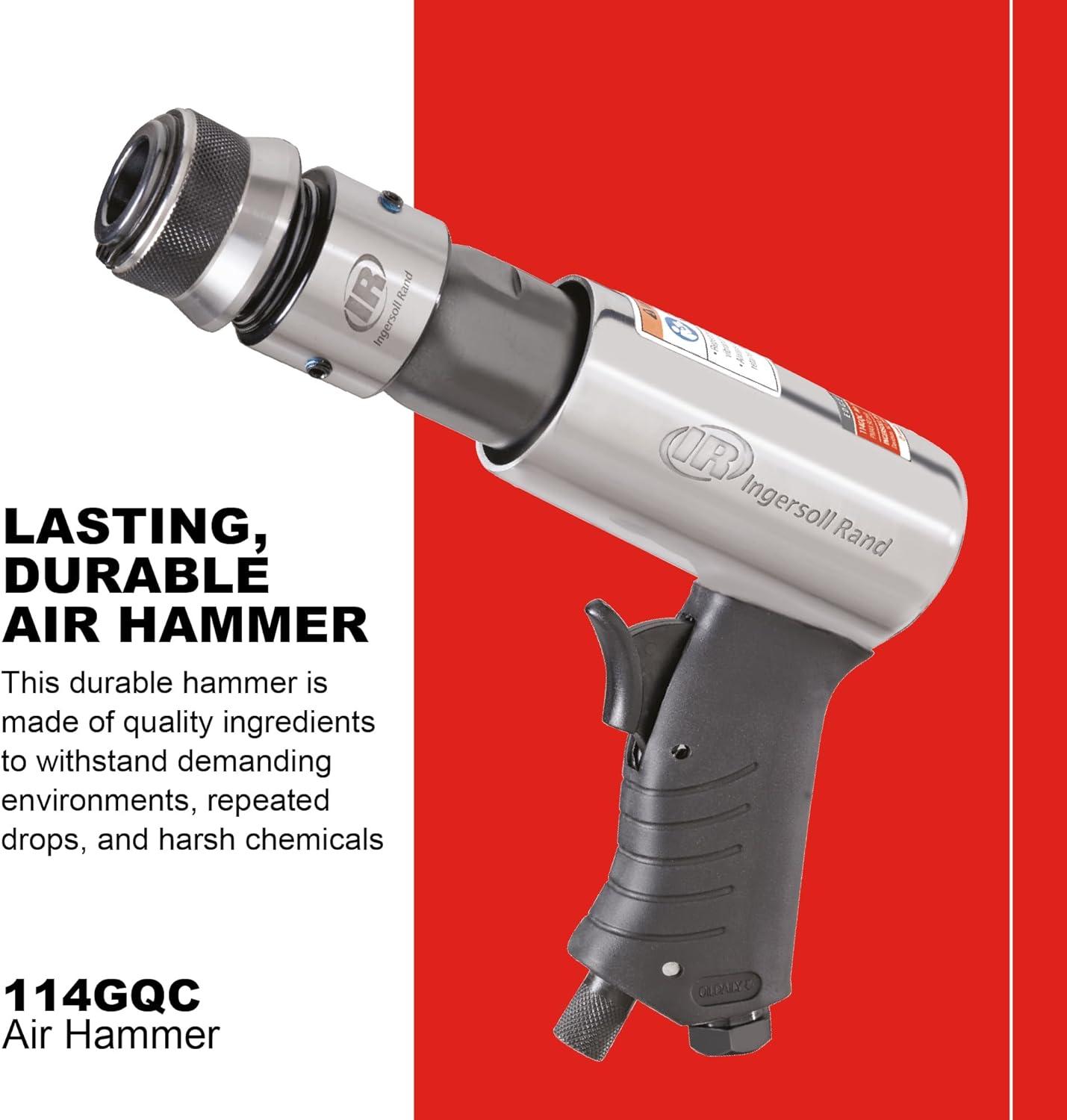 Our‍ Review: Ingersoll Rand 114GQC Air Hammer & 3 Chisel Set