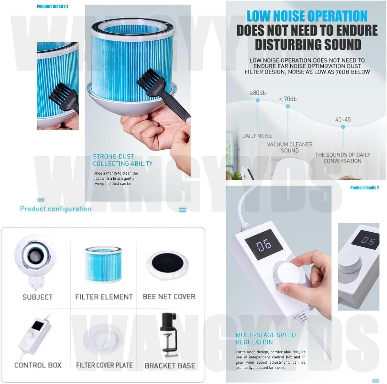 Our Review of the Powerful 80W Nails Dust Collector with LED Light