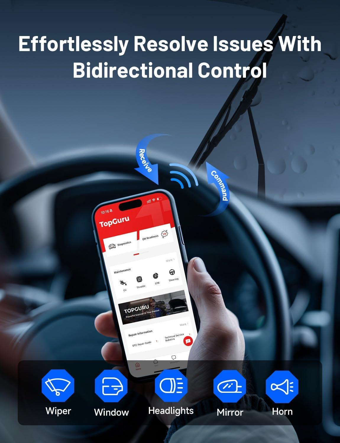 Our Review of the TOPDON TopScan OBD2‍ Bluetooth Scanner tool