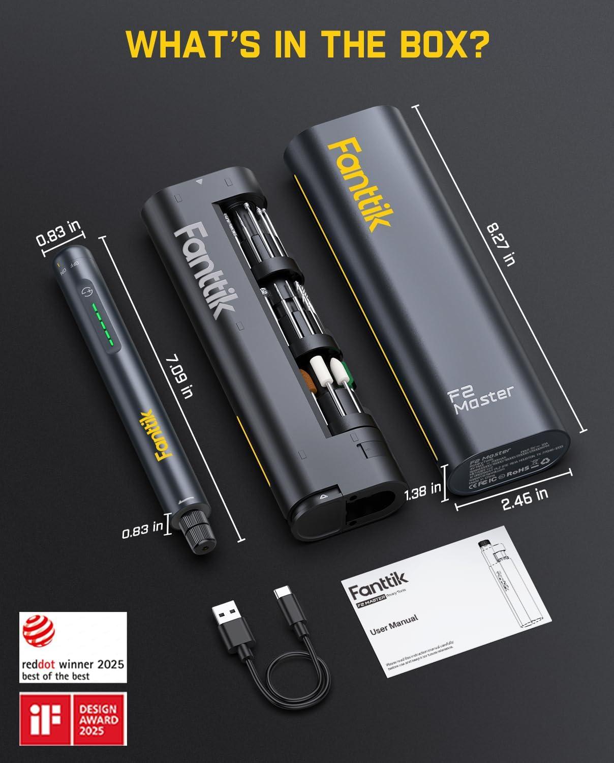 Why We Love the Fanttik F2 Master Mini Rotary Tool Kit