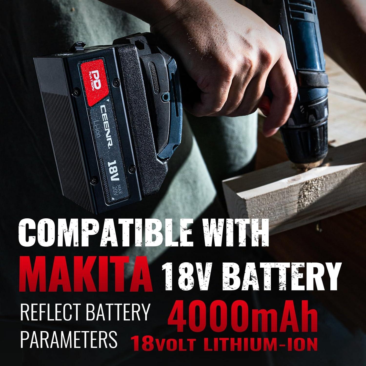 Why We Recommend the CEENR 4.0Ah PDNation Battery ⁢for Makita