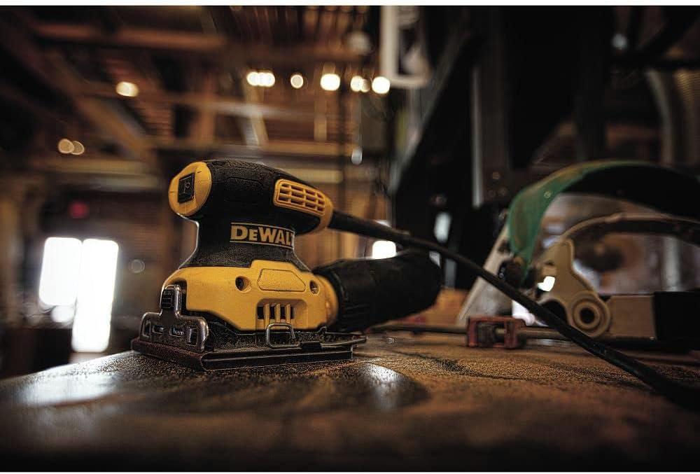 Why We Love the ‍DEWALT DWE6411 1/4 Sheet Palm Sander