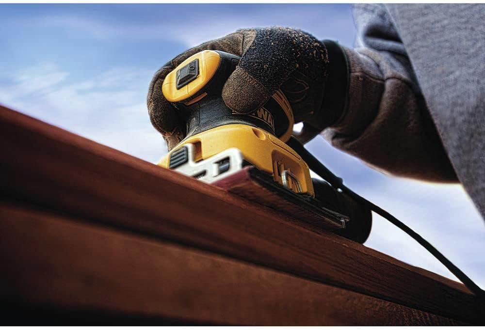 Why We Love the DEWALT DWE6411 1/4 Sheet Palm Sander