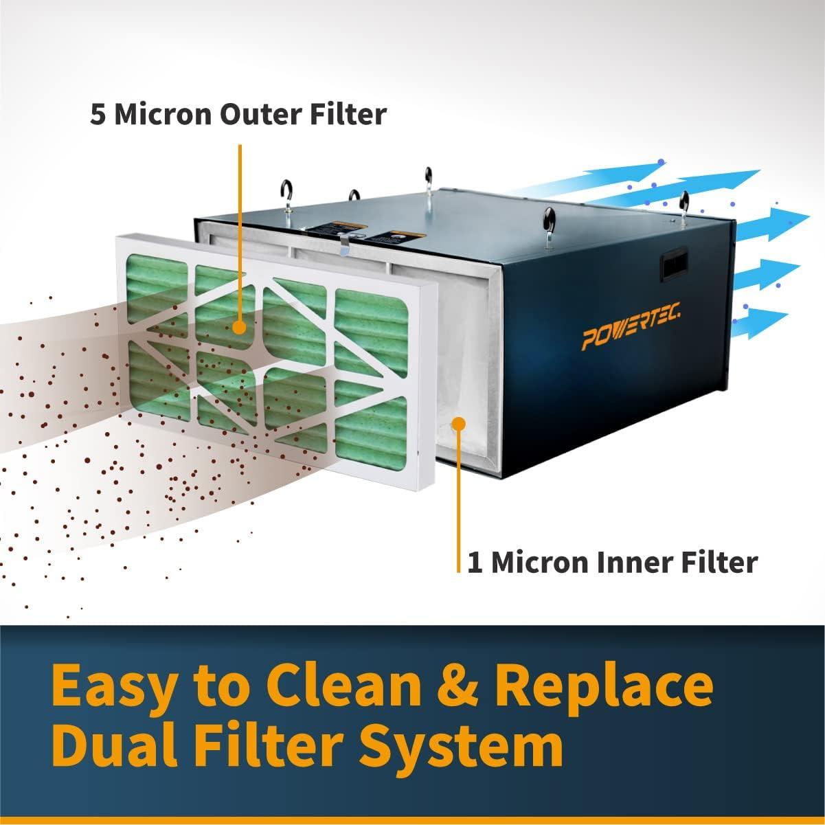 How ⁤We Improved Our Workshop ​Air with POWERTEC AF1045 Filter
