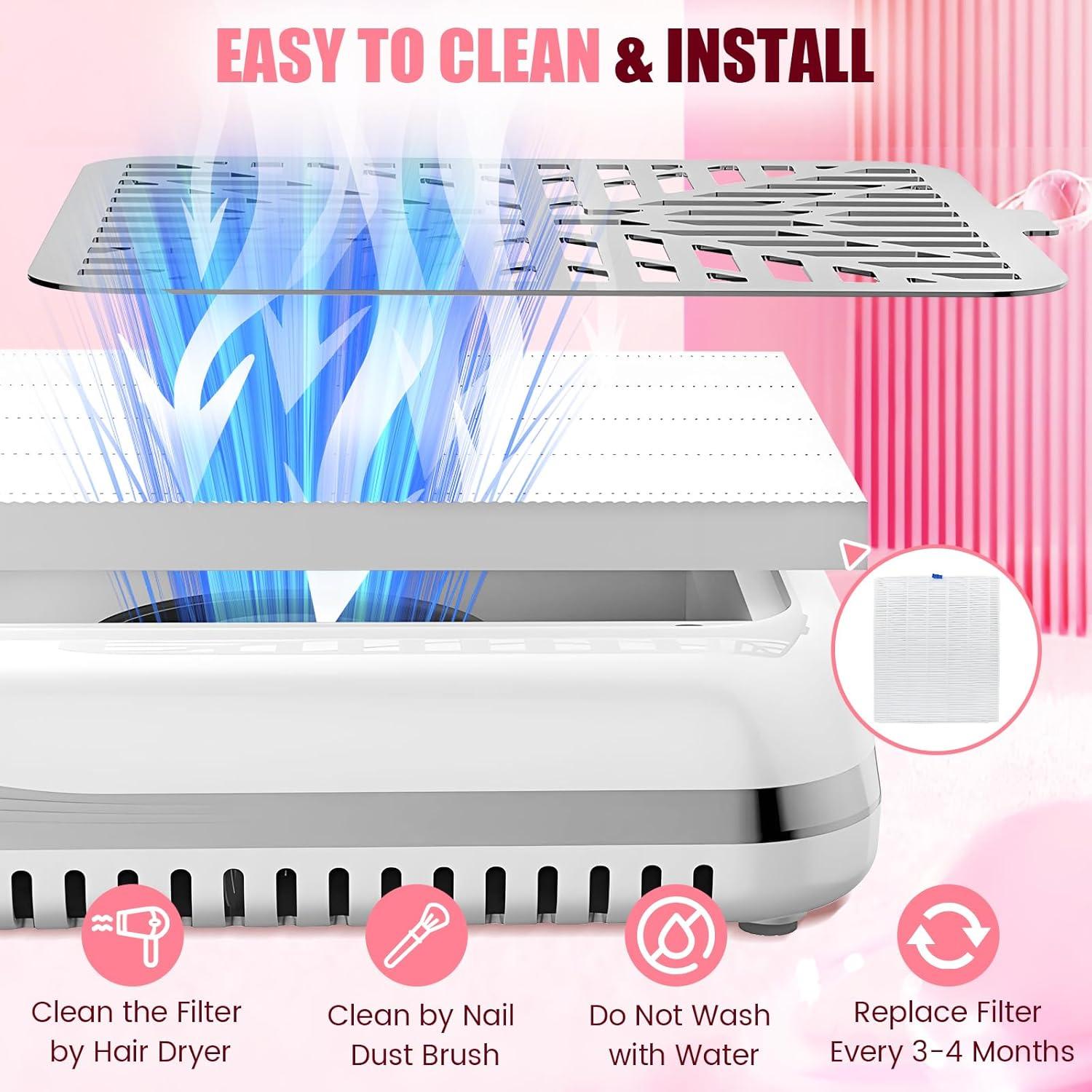 Our Review ‍of the iMeshbean Cordless Nail Dust Collector: ⁢Quiet & Powerful