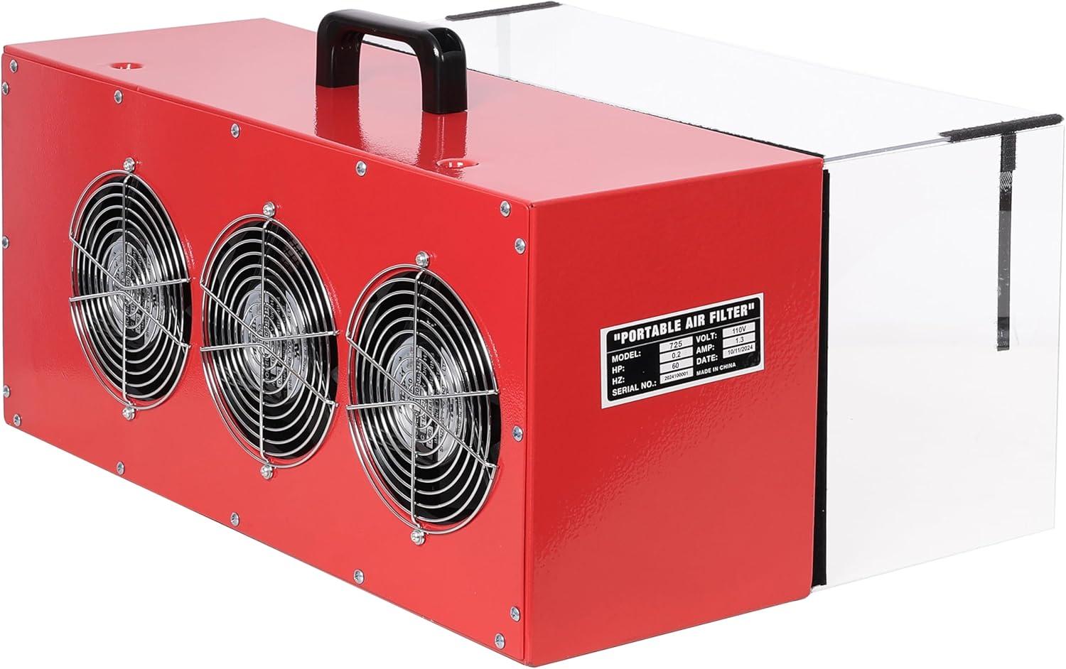 Our Review: Portable 725CFM Dust Collector with HEPA ⁣Filter