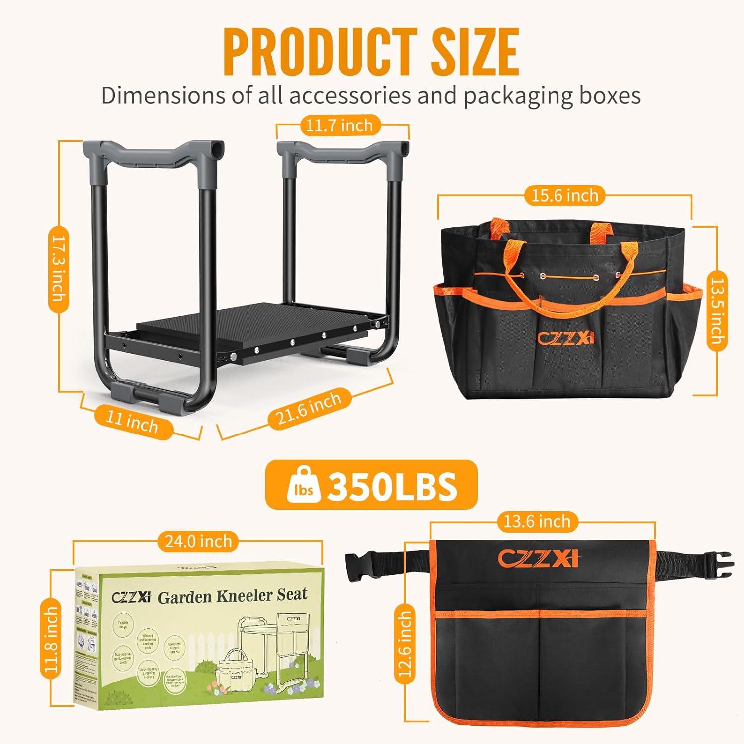 Our Review: Sturdy ⁤Garden Kneeler and Seat with Tool Pouch
