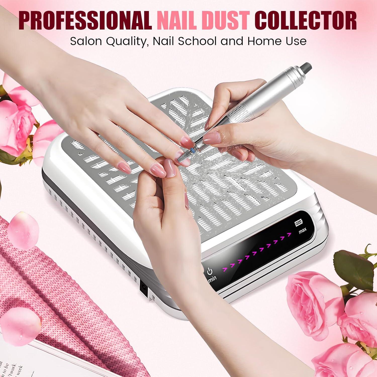 Our Review of the iMeshbean Cordless nail Dust Collector: Quiet & powerful