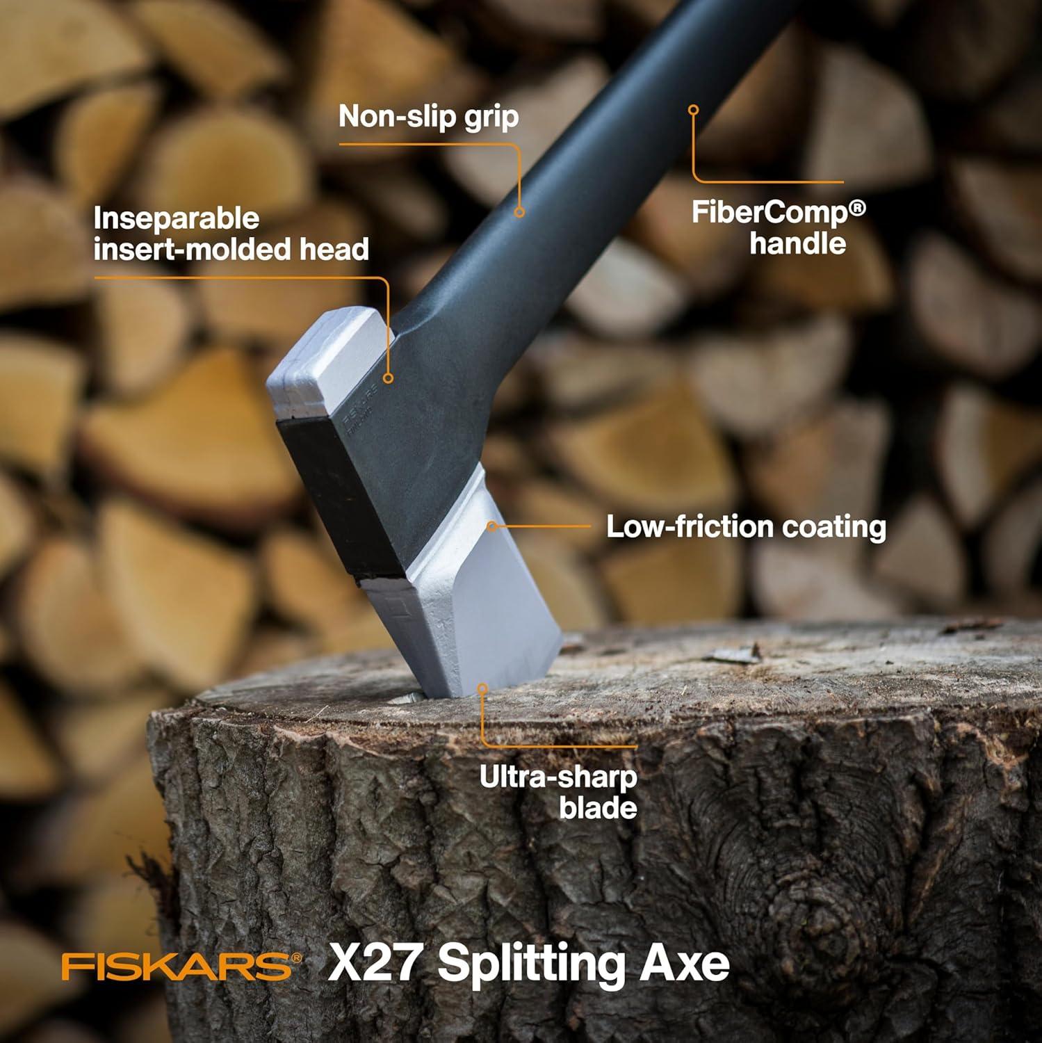 Why We Love ⁤the Fiskars X27: Powerful, ‌Comfortable Splitting Axe