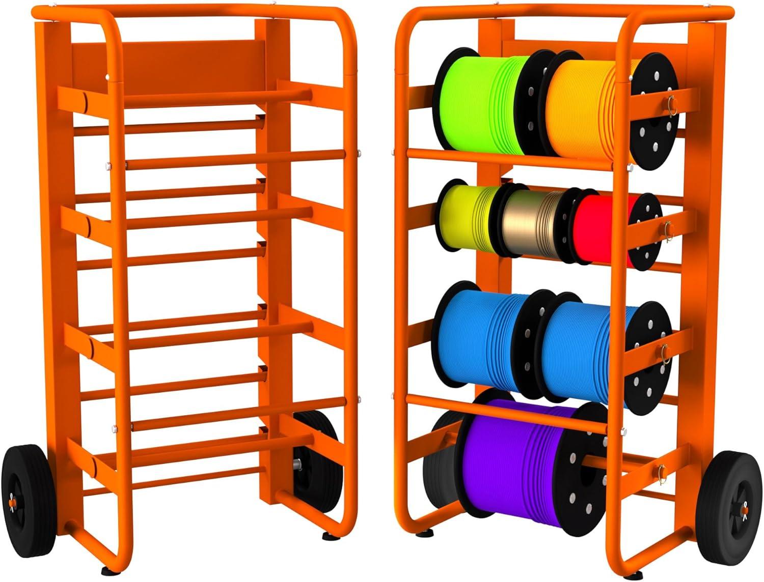 How We Stay Organized‌ with the GARVIN Wire Spool Rack
