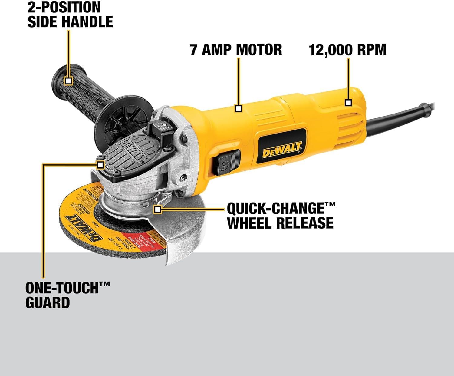 Why We Love the DEWALT DWE4011 Angle Grinder: Our Review