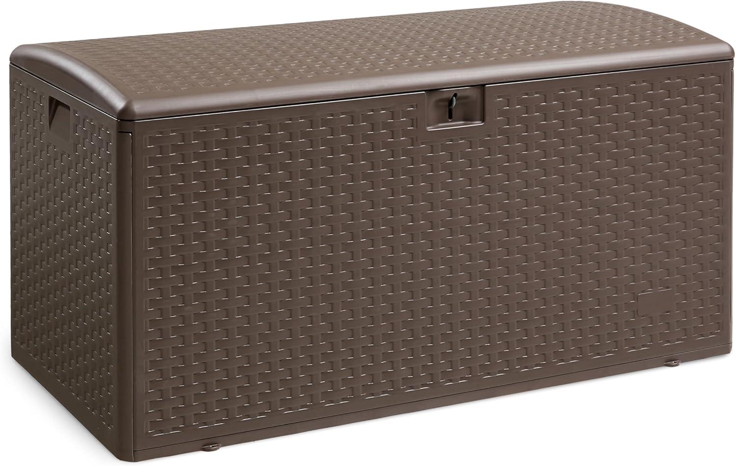 our Honest Review: ‌Amazon Basics 99-Gallon Outdoor Deck Box